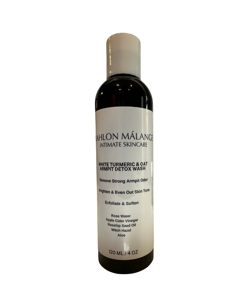 4oz White Turmeric & Oat Armpit Detox Wash